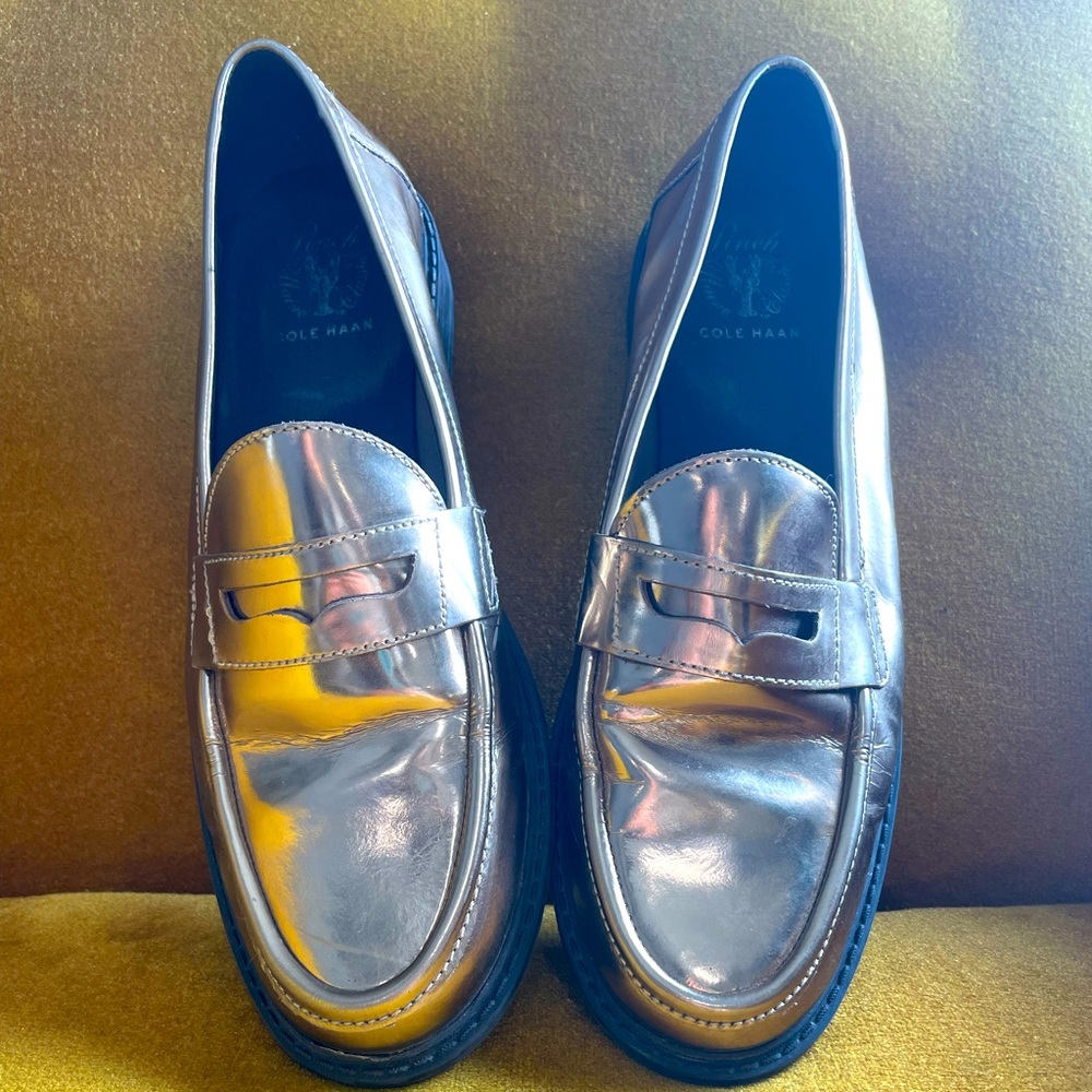 Cole Haan - American Classics Pinch Penny Loafers size 10M GOLD